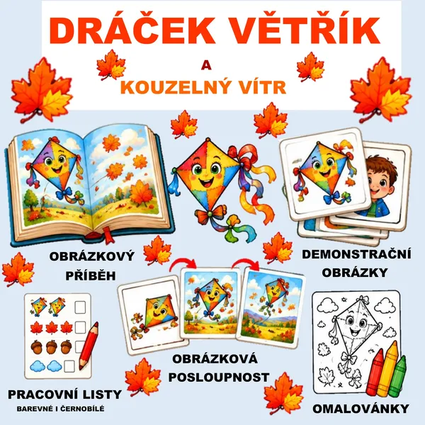 Dráček Větřík a kouzelný vítr