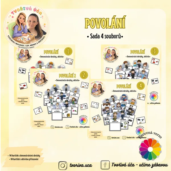 SADA Kartičky povolání