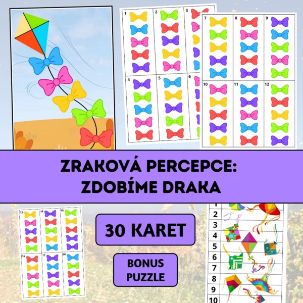 Zraková percepce: Zdobíme draka