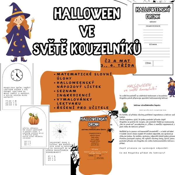 Halloween ve světě kouzelníků