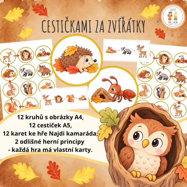 Cestičkami za zvířátky