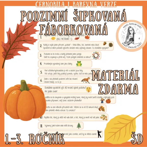 PODZIMNÍ ŠIPKOVANÁ/fáborkovaná