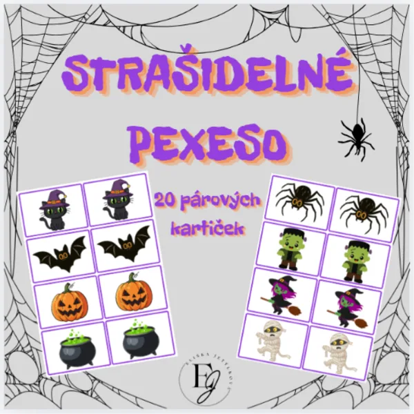 Strašidelné pexeso