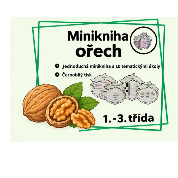 Minikniha - Ořech