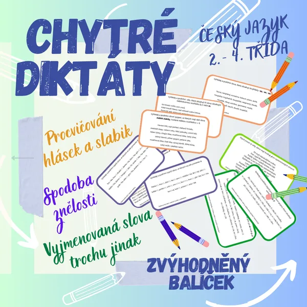 Chytré diktáty - zvýhodněný balíček