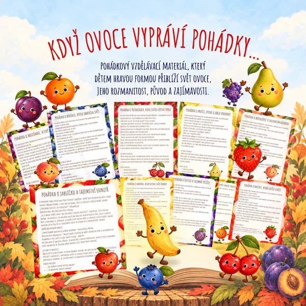 KDYŽ OVOCE VYPRAVÍ POHÁDKY…🍎👀