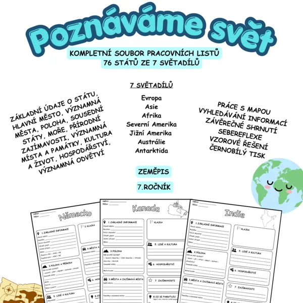 Světadíly - Poznáváme svět