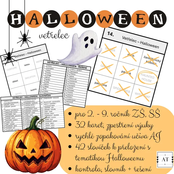 Halloween - slovní vetřelec