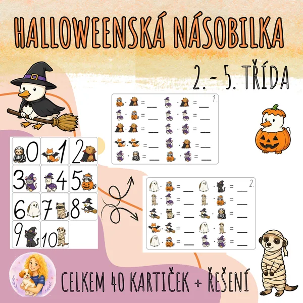 HALLOWEENSKÁ NÁSOBILKA