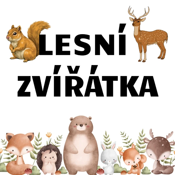 LESNÍ ZVÍŘÁTKA