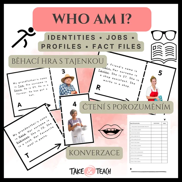WHO AM I? Identities • Jobs • Profiles • Fact Files • FUNPARK