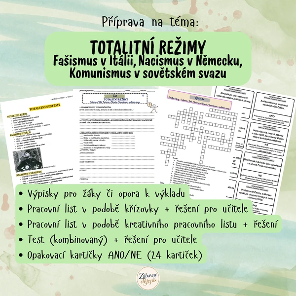 Totalitní režimy - Fašismus, Nacismus, Komunismus