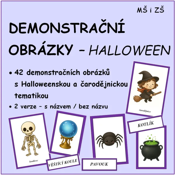 HALLOWEEN - demonstrační obrázky