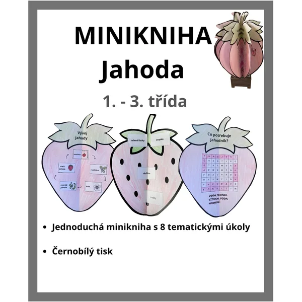 Minikniha - jahoda