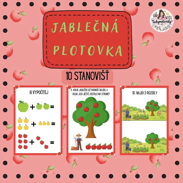 JABLÍČKOVÁ PLOTOVKA - 10 stanovišť pro děti