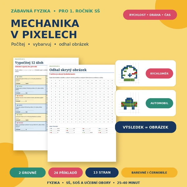 Mechanika v pixelech 1