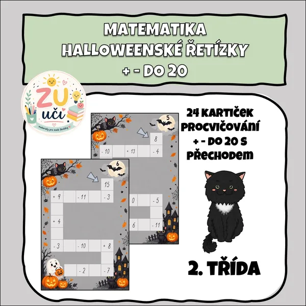 Halloweenské řetízky do 20