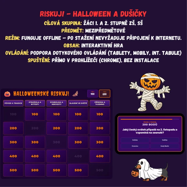 Riskuj! - Halloween a Dušičky