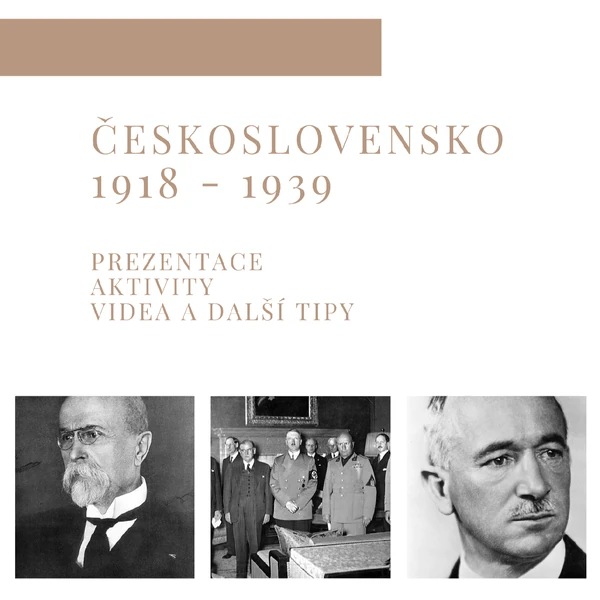 Československo 1918 - 1939 ("první republika")