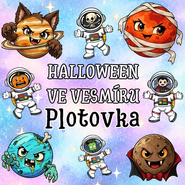 Halloween ve vesmíru - plotovka /  stezka