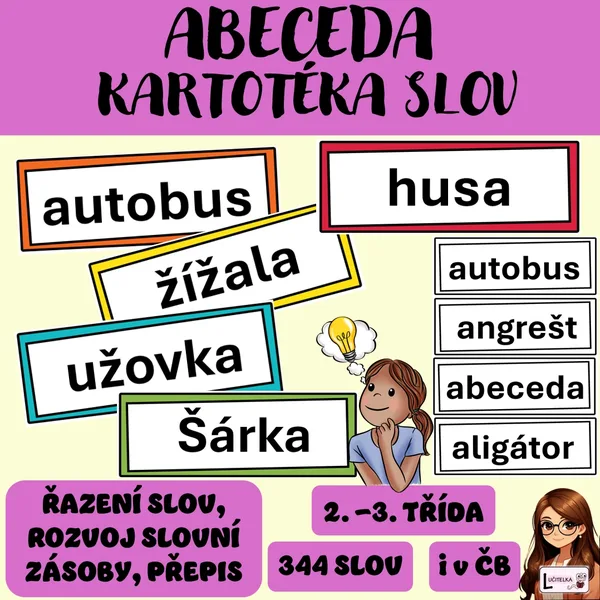 ABECEDA - KARTOTÉKA SLOV