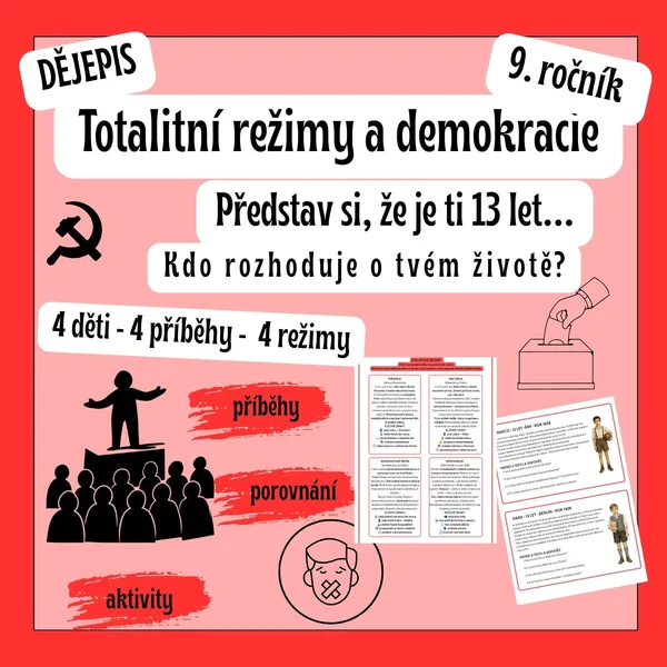 Totalitní režimy prostřednictvím příběhů