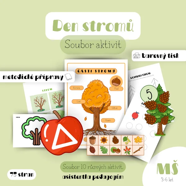 Den stromů - soubor aktivit