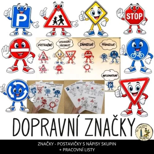 DOPRAVNÍ ZNAČKY – POSTAVIČKY, PL