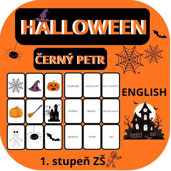 Halloween- Černý Petr