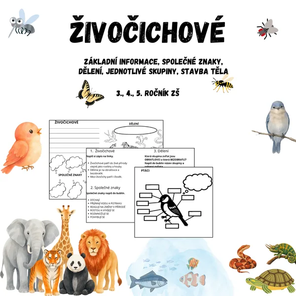 ŽIVOČICHOVÉ