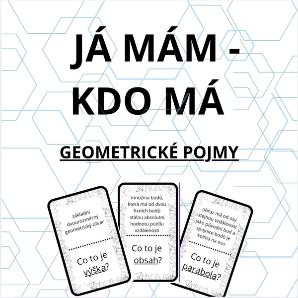 Já máme kdo má - geometrie