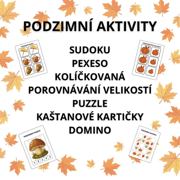 PODZIMNÍ AKTIVITY