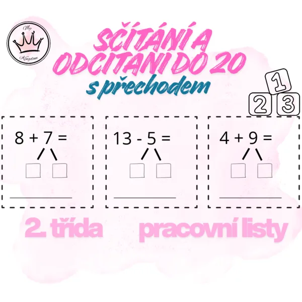 Sčítání a odčítání do 20 - s přechodem