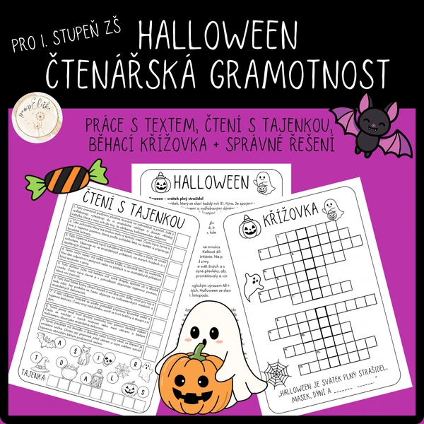 HALLOWEEN - čtenářská gramotnost