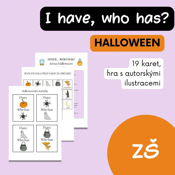 Halloween - I have, who has?