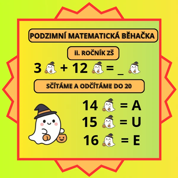 Podzimní matematická běhačka II. ročník
