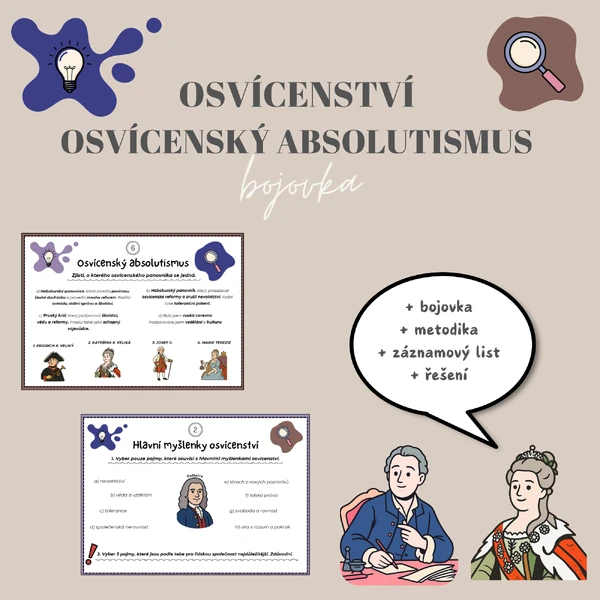 OSVÍCENSTVÍ, OSVÍCENSKÝ ABSOLUTISMUS: BOJOVKA