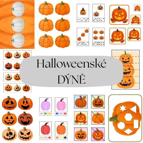 Halloweenské dýně