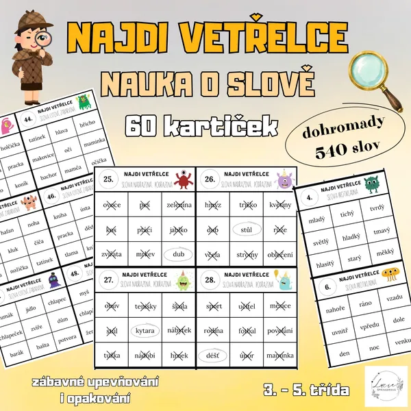 NAJDI VETŘELCE - NAUKA O SLOVĚ