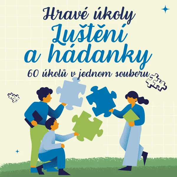 Hravé úkoly – luštění a hádanky - 60 pracovních listů