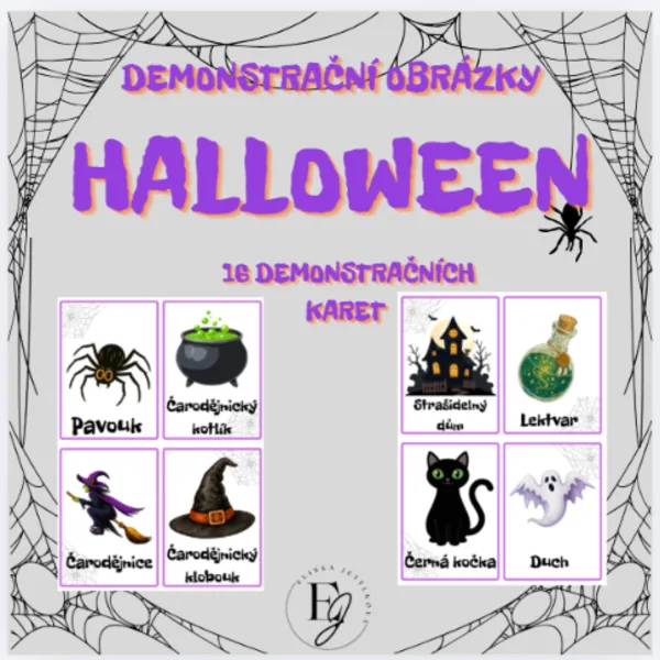 Halloween - demonstrační obrázky
