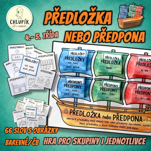 PŘEDLOŽKA nebo PŘEDPONA (plachetnice)