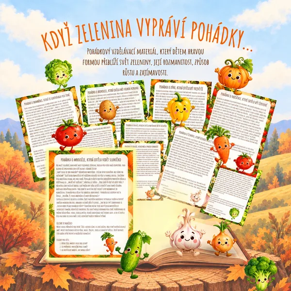 🥕✨ KDYŽ ZELENINA VYPRÁVÍ POHÁDKY… 🥦📖