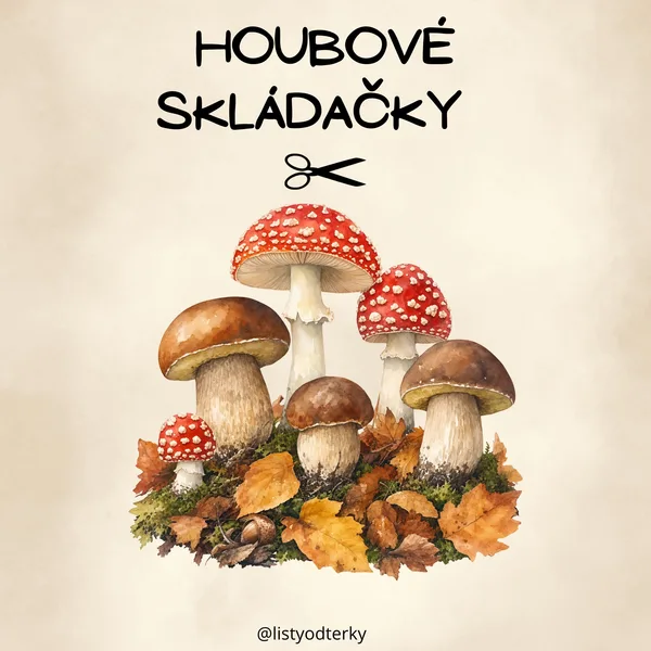 Houbové skládačky