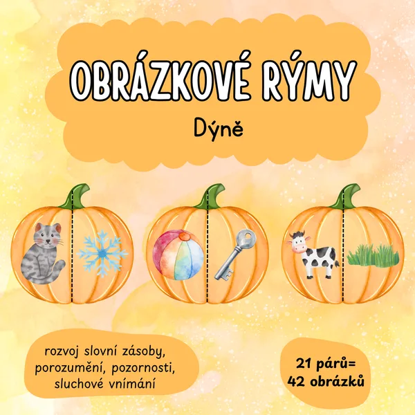 Obrázkové rýmy - dýně