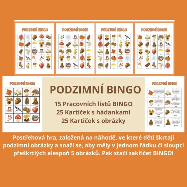 PODZIMNÍ BINGO