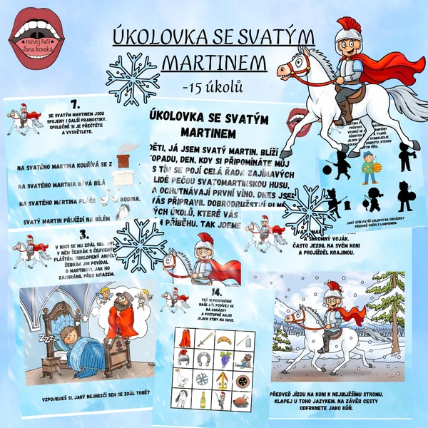 ÚKOLOVKA SE SVATÝM MARTINEM
