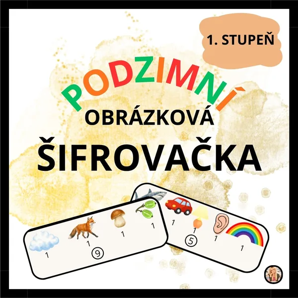 Podzimní obrázková šifrovačka