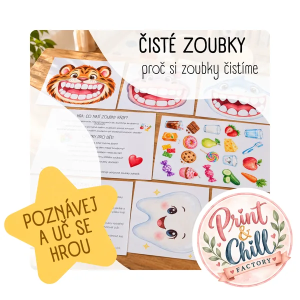 ČISTÉ ZOUBKY – Hravě o dentální hygieně