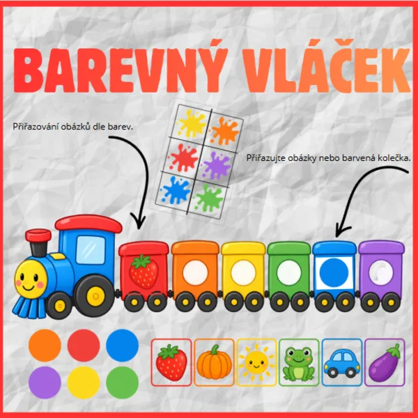 Barevný vláček